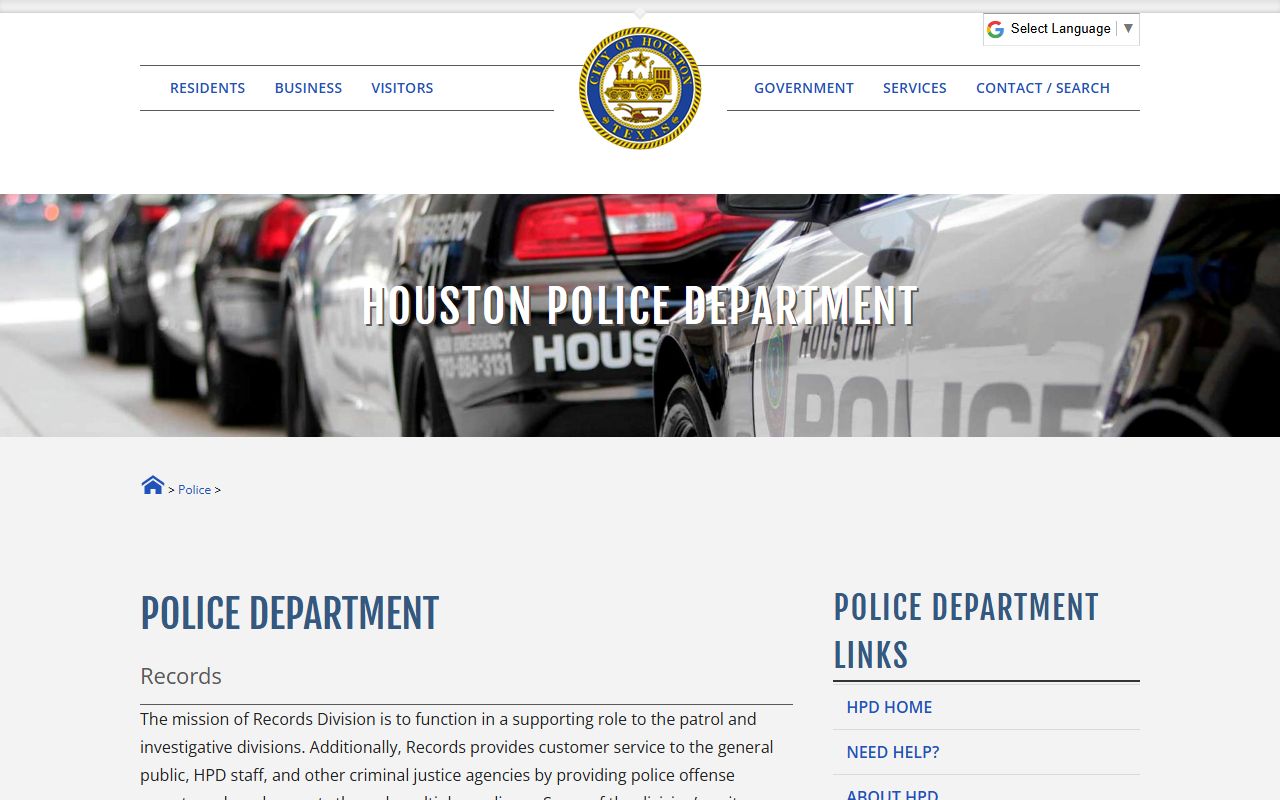 Houston Texas background check records